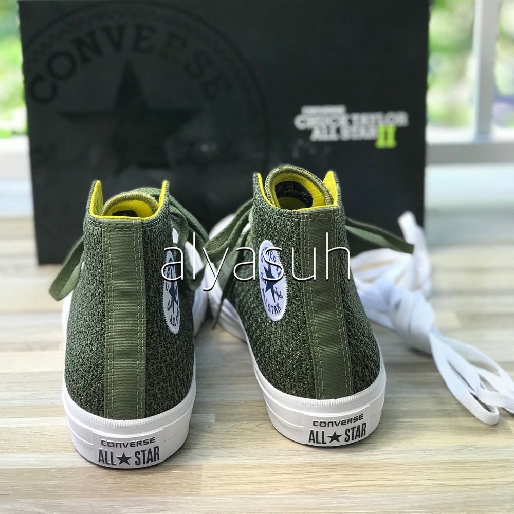 NWT Converse Ctas || OX Fatigue Green W AUTHENTIC - Picture 4 of 7